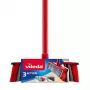 Miotła VILEDA Indoor z twardym włosiem, technopolimer, uchwyt 1300 mm, główka 280×60 mm