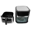 Gorący frytkownica powietrzna BLOW AIR FRYER 2500W 8L — 8 programów, maks. 200°C, dotykowy LCD, pojemność 1,7 kg