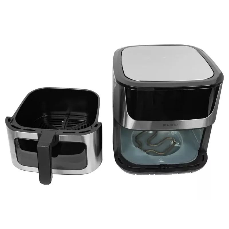 Gorący frytkownica powietrzna BLOW AIR FRYER 2500W 8L — 8 programów, maks. 200°C, dotykowy LCD, pojemność 1,7 kg