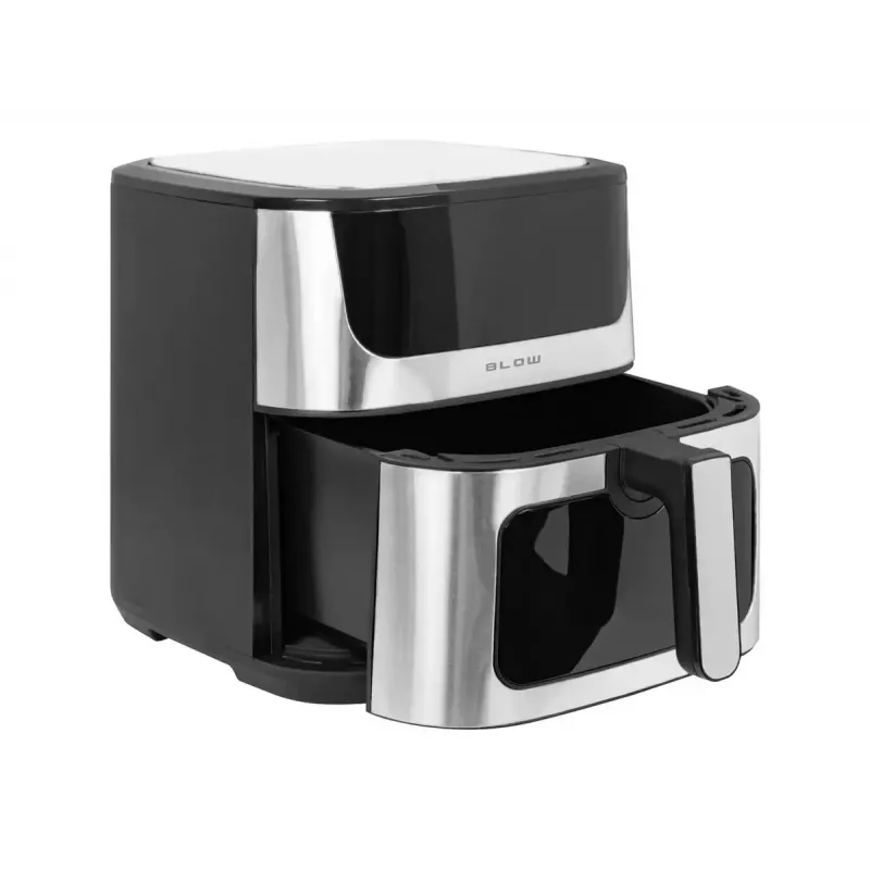 Gorący frytkownica powietrzna BLOW AIR FRYER 2500W 8L — 8 programów, maks. 200°C, dotykowy LCD, pojemność 1,7 kg
