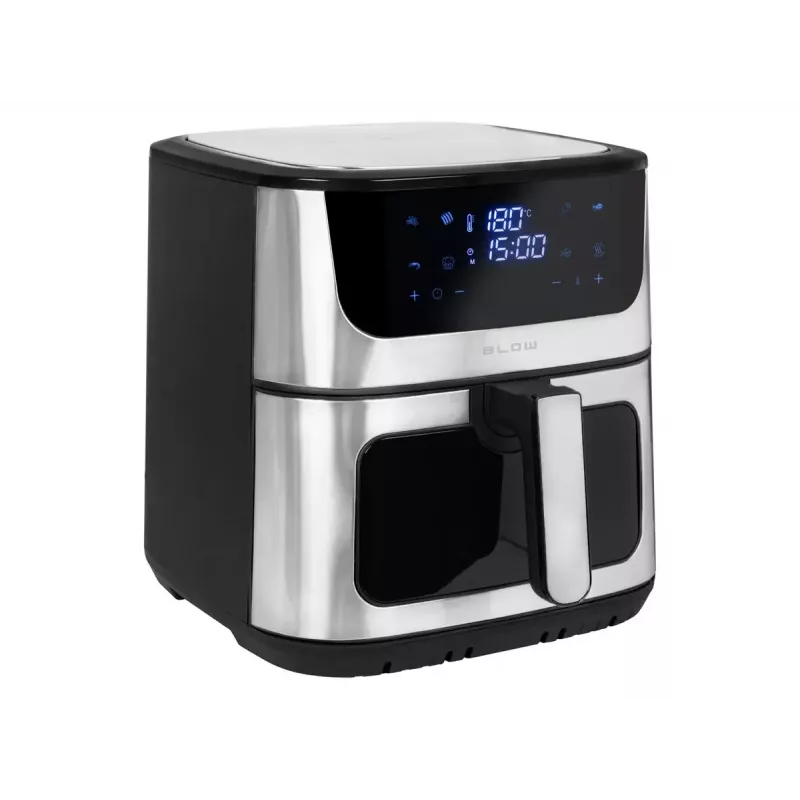 Gorący frytkownica powietrzna BLOW AIR FRYER 2500W 8L — 8 programów, maks. 200°C, dotykowy LCD, pojemność 1,7 kg