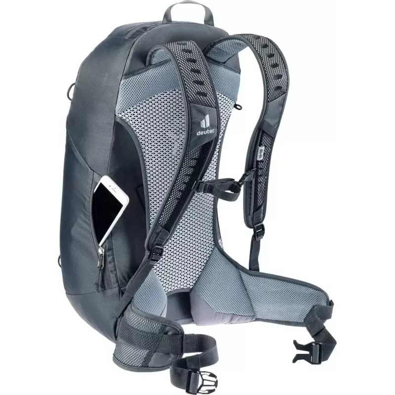 Plecak DEUTER AC Lite 25 EL czarny — wentylowany plecak jednodniowy, pojemność 25 L