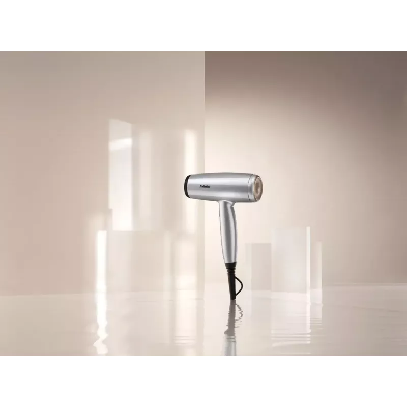 Suszarka do włosów BaByliss Cosmos D580DE 2100 W Satin Steel silnik DC