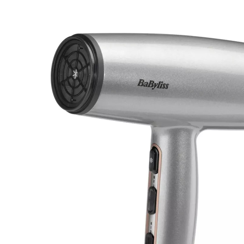 Suszarka do włosów BaByliss Cosmos D580DE 2100 W Satin Steel silnik DC