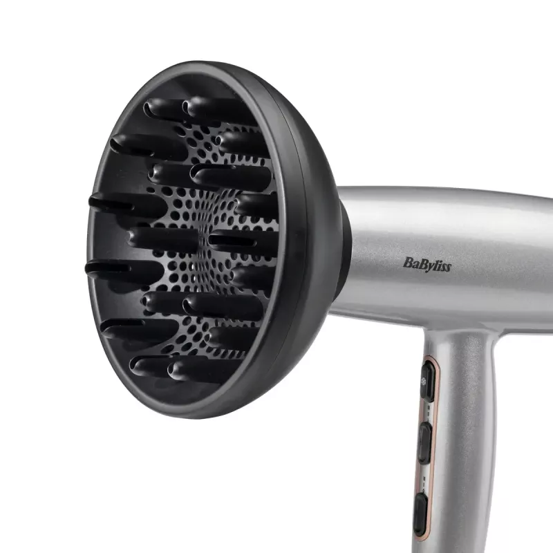 Suszarka do włosów BaByliss Cosmos D580DE 2100 W Satin Steel silnik DC