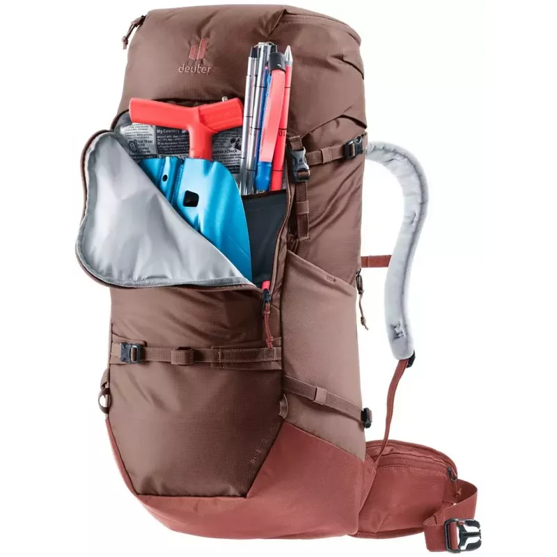 Plecak DEUTER Rise 32+ SL damski – 32 L, krój SL, raisin/caspia
