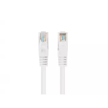 Kabel sieciowy Lanberg PCU6-20CC-0200-W RJ-45 Kat.6 2 m Biały
