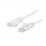 Kabel sieciowy Lanberg PCU6-20CC-0200-W RJ-45 Kat.6 2 m Biały