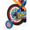 Rower dziecięcy Toimsa 14 cali Hot Wheels model 1468, koła 14-calowe, rama stalowa, kompatybilny z kółkami bocznymi