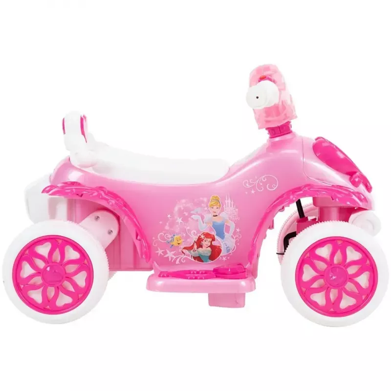 Dziecięcy quad elektryczny HUFFY 19055W 6V akumulatorowy różowy