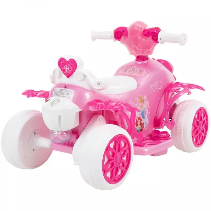 Dziecięcy quad elektryczny HUFFY 19055W 6V akumulatorowy różowy