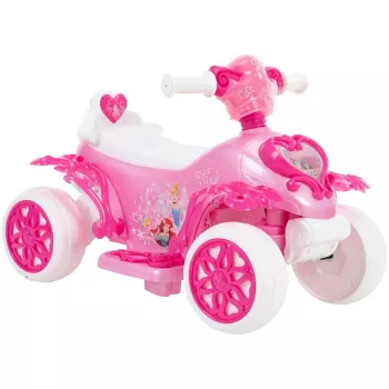Dziecięcy quad elektryczny HUFFY 19055W 6V akumulatorowy różowy