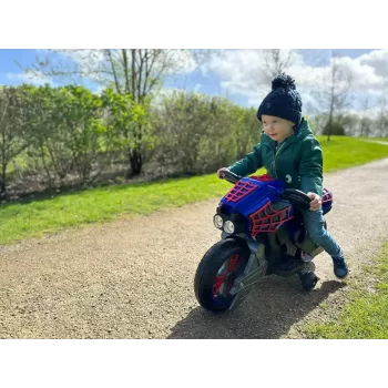 Motocykl elektryczny dla dzieci HUFFY 17345W — pojazd na akumulator 6V