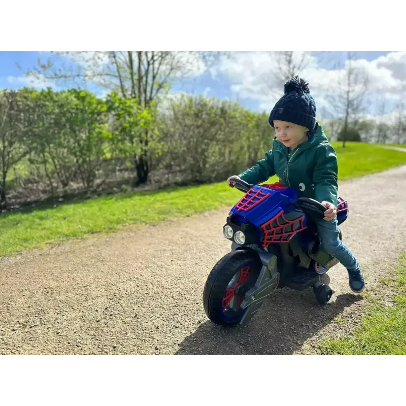 Motocykl elektryczny dla dzieci HUFFY 17345W — pojazd na akumulator 6V