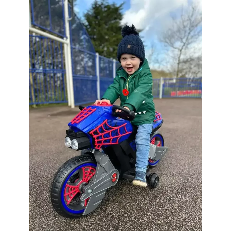 Motocykl elektryczny dla dzieci HUFFY 17345W — pojazd na akumulator 6V