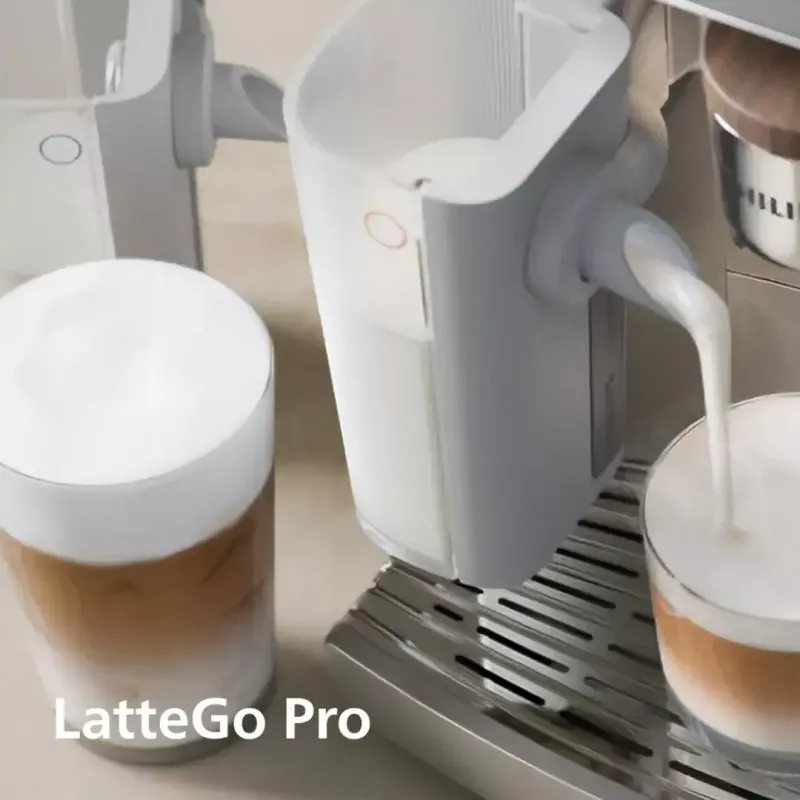 Ekspres do kawy Philips Series 8000 Café Aromis EP8757/20, srebrny, 1500 W