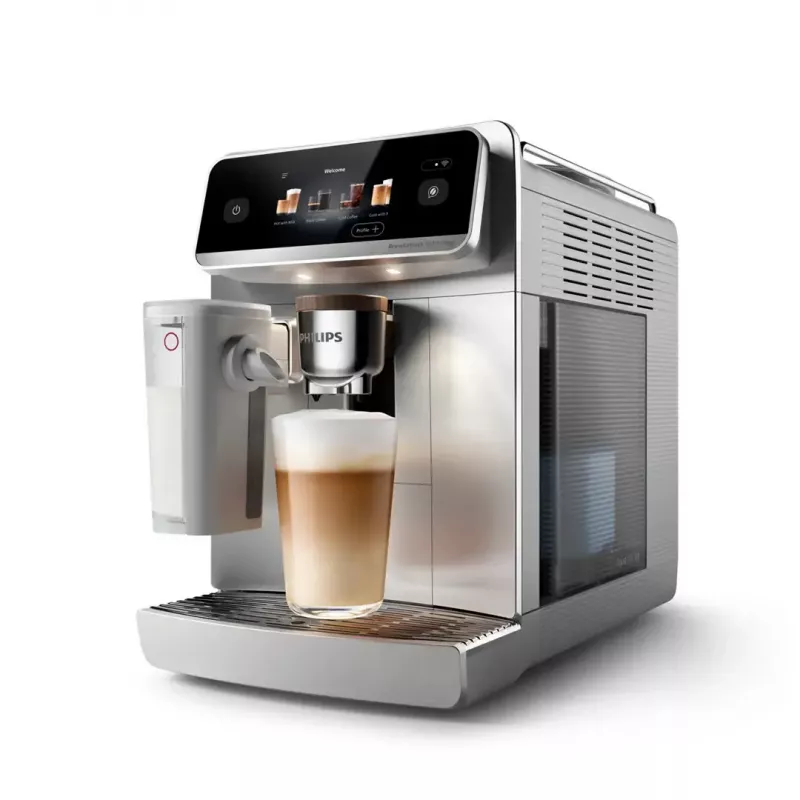 Ekspres do kawy Philips Series 8000 Café Aromis EP8757/20, srebrny, 1500 W