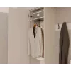 Szafa HAGA Cashmere top e shop 3-drzwiowa, 2380×500×350 mm, płyta wiórowa, wolnostojąca