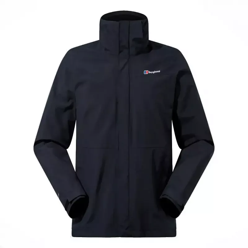 Kurtka Berghaus Hillwalker IA Shell rozmiar M czarna + sweter Berghaus Prism PT HZ rozmiar M czarny