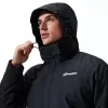 Kurtka Berghaus Hillwalker IA Shell rozmiar M czarna + sweter Berghaus Prism PT HZ rozmiar M czarny