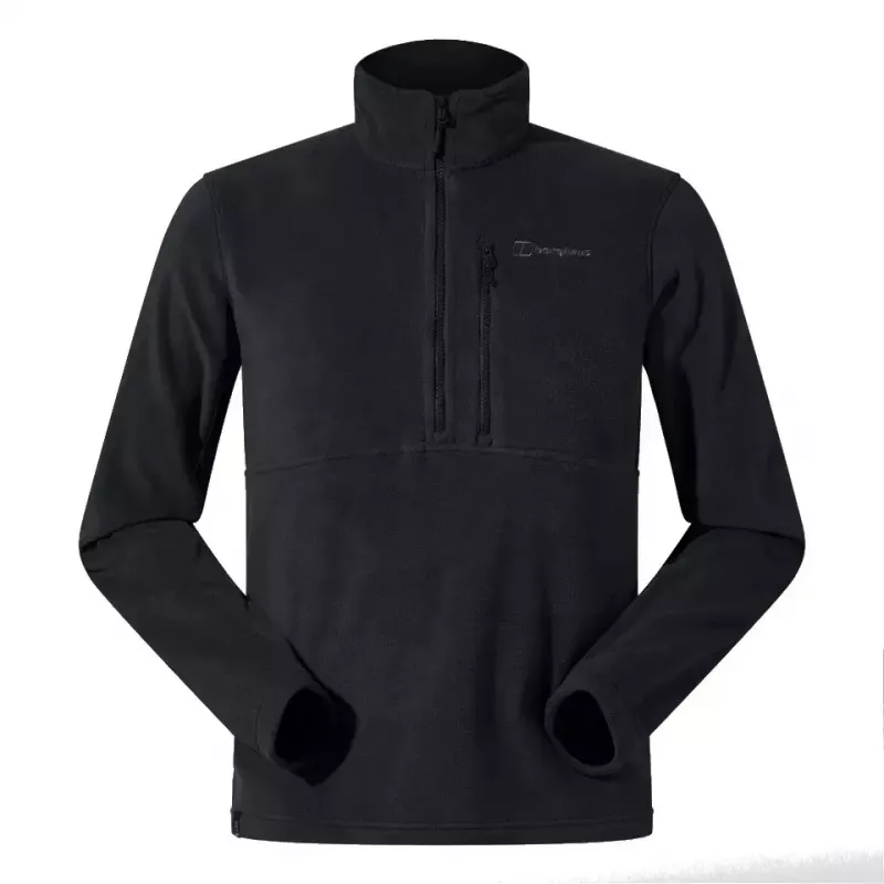 Kurtka Berghaus Hillwalker IA Shell rozmiar M czarna + sweter Berghaus Prism PT HZ rozmiar M czarny