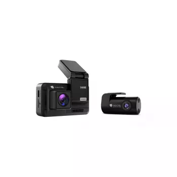 Dashcam Navitel R480 2K, dwukamerowa, Quad HD 2560×1440, 160° szeroki kąt, 2 cale IPS, MicroSD do 256GB, akumulator, czarny