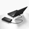 Laptop GPD Pocket 4 — AMD Ryzen 7 8840U, dotykowy 8 cali WQXGA 2560×1600 144 Hz, 16 GB DDR5, 1 TB NVMe, Radeon 780M, Windows 11, LAN, czytnik linii papilarnych, grafitowy