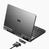 Laptop GPD Pocket 4 — AMD Ryzen 7 8840U, dotykowy 8 cali WQXGA 2560×1600 144 Hz, 16 GB DDR5, 1 TB NVMe, Radeon 780M, Windows 11, LAN, czytnik linii papilarnych, grafitowy