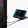 Laptop GPD Pocket 4 — AMD Ryzen 7 8840U, dotykowy 8 cali WQXGA 2560×1600 144 Hz, 16 GB DDR5, 1 TB NVMe, Radeon 780M, Windows 11, LAN, czytnik linii papilarnych, grafitowy