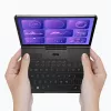 Laptop GPD Pocket 4 — AMD Ryzen 7 8840U, dotykowy 8 cali WQXGA 2560×1600 144 Hz, 16 GB DDR5, 1 TB NVMe, Radeon 780M, Windows 11, LAN, czytnik linii papilarnych, grafitowy