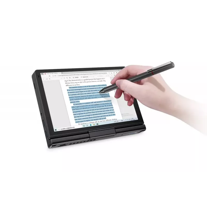 Laptop GPD Pocket 3K1 — 8-calowy ekran dotykowy WUXGA, Intel i3-1125G4, 16 GB RAM, 512 GB NVMe, Win 11, LAN, HDMI, BT 5.3