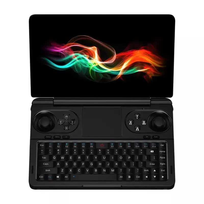 Laptop GPD WinMini HX370 — 7 cali FHD 120 Hz dotykowy, AMD Ryzen AI 9 HX370, 32 GB DDR5, 2 TB NVMe, Radeon 890M, Windows 11, Czarny