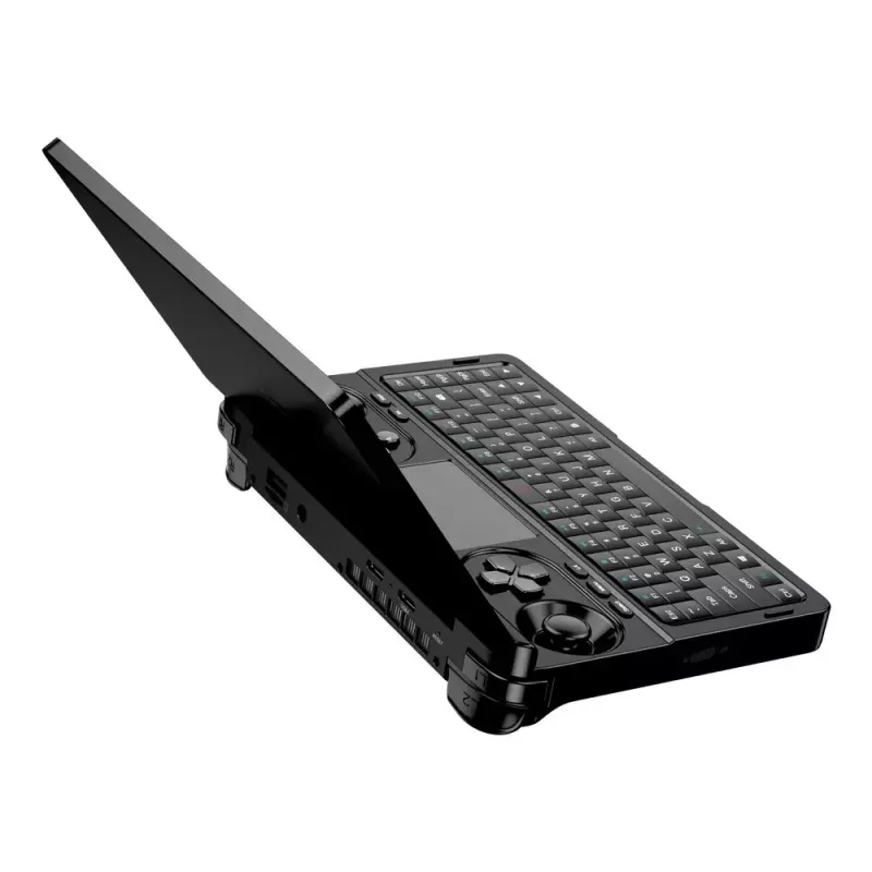 Laptop GPD WinMini HX370 — 7 cali FHD 120 Hz dotykowy, AMD Ryzen AI 9 HX370, 32 GB DDR5, 2 TB NVMe, Radeon 890M, Windows 11, Czarny