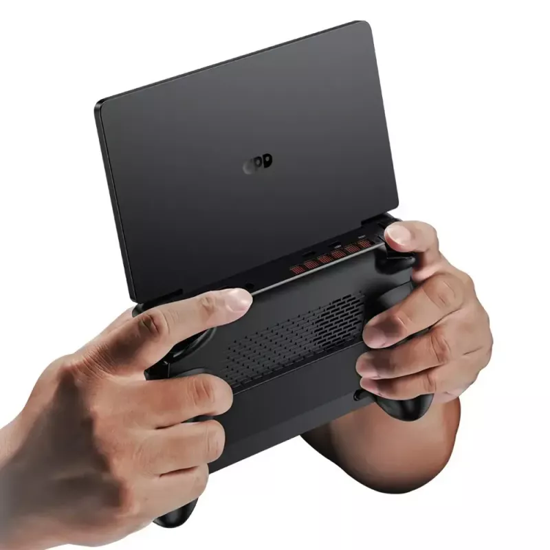 Laptop GPD WinMini HX370 — 7 cali FHD 120 Hz dotykowy, AMD Ryzen AI 9 HX370, 32 GB DDR5, 2 TB NVMe, Radeon 890M, Windows 11, Czarny