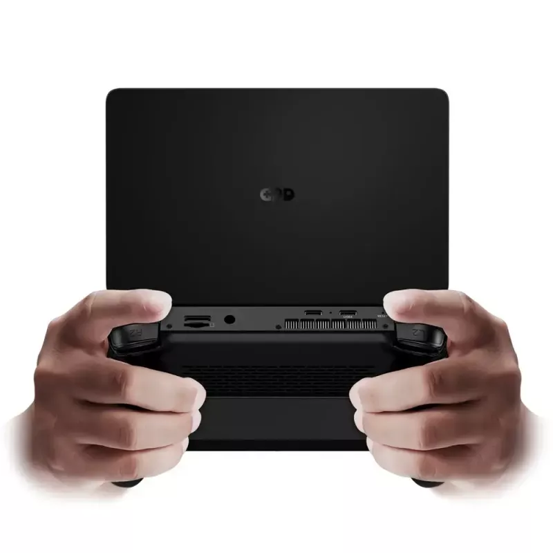 Laptop GPD WinMini HX370 — 7 cali FHD 120 Hz dotykowy, AMD Ryzen AI 9 HX370, 32 GB DDR5, 2 TB NVMe, Radeon 890M, Windows 11, Czarny