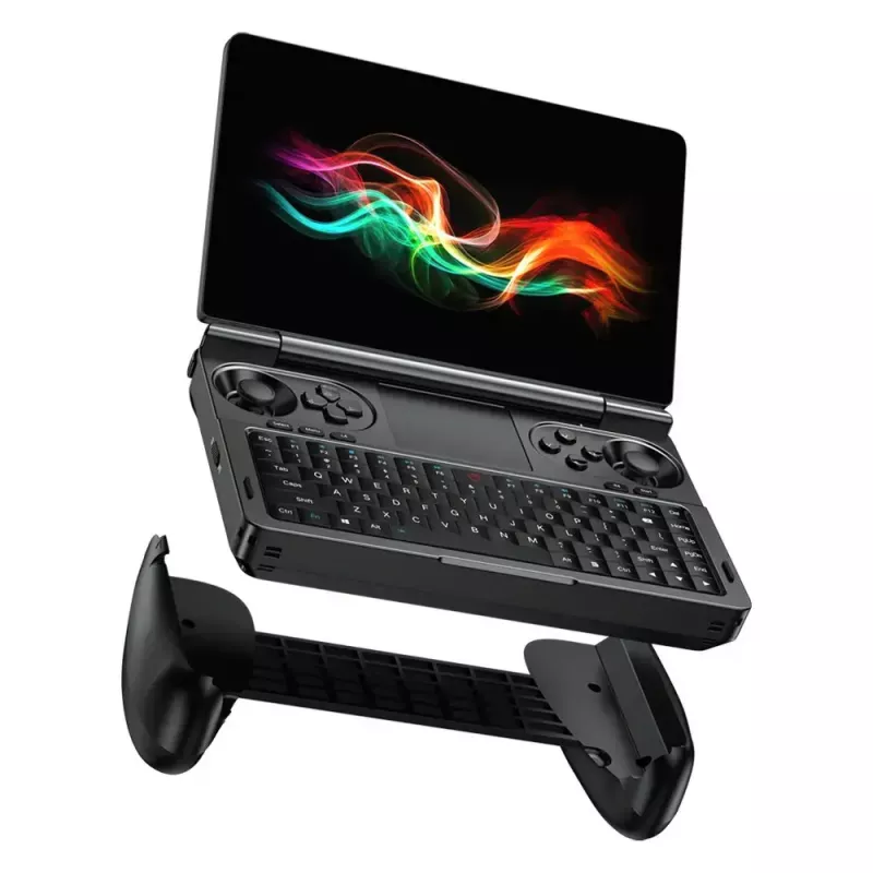 Laptop GPD WinMini HX370 — 7 cali FHD 120 Hz dotykowy, AMD Ryzen AI 9 HX370, 32 GB DDR5, 2 TB NVMe, Radeon 890M, Windows 11, Czarny
