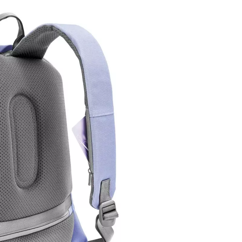 XDDESIGN Plecak Antykradzieżowy Bobby Soft – Lawendowy Szary, miejski plecak antykradzieżowy P705.992
