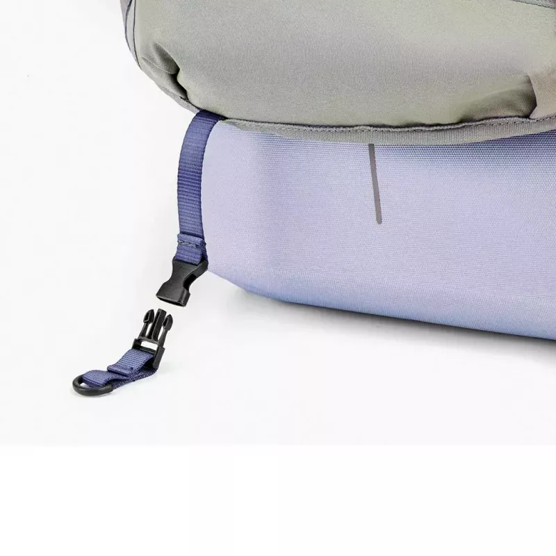 XDDESIGN Plecak Antykradzieżowy Bobby Soft – Lawendowy Szary, miejski plecak antykradzieżowy P705.992