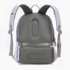 XDDESIGN Plecak Antykradzieżowy Bobby Soft – Lawendowy Szary, miejski plecak antykradzieżowy P705.992