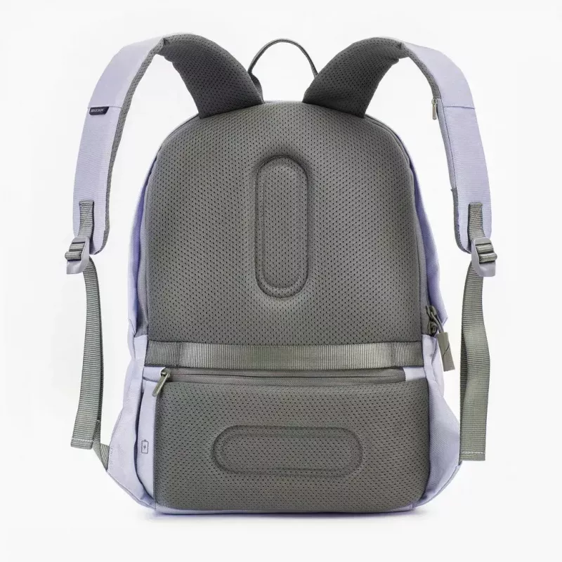 XDDESIGN Plecak Antykradzieżowy Bobby Soft – Lawendowy Szary, miejski plecak antykradzieżowy P705.992