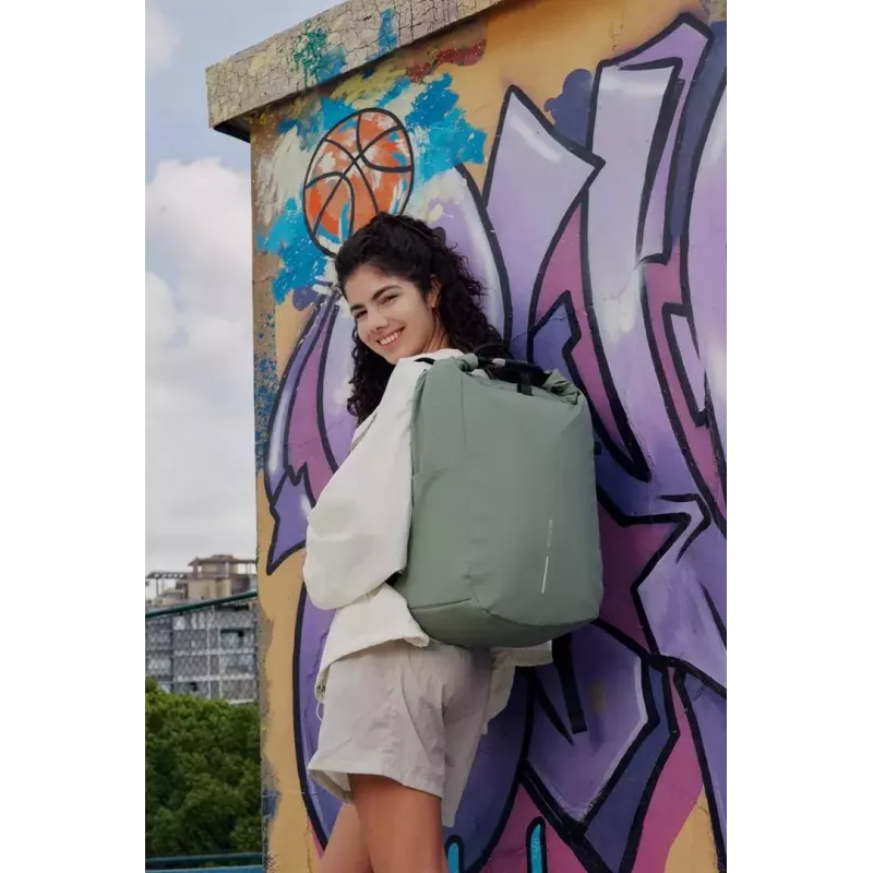 Plecak na laptopa XDDESIGN P706.2807 — wodoodporny plecak miejski, Iceberg zielony