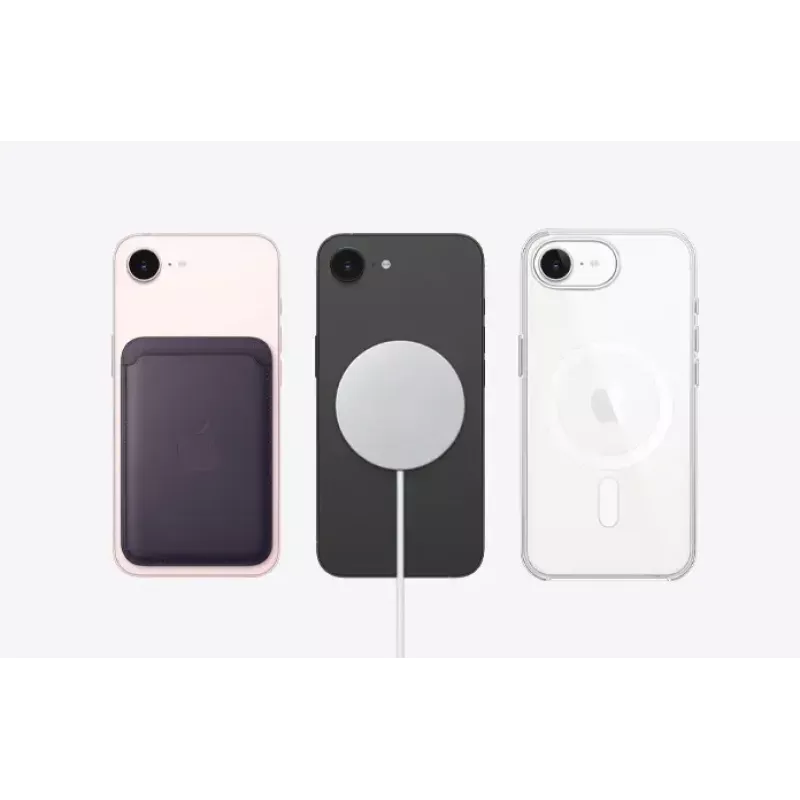 Smartfon Apple iPhone 17e 256GB, wyświetlacz 6,1 cala (15,5 cm), A19, aparat 48 MP, Dual SIM, Czarny