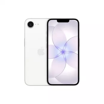Smartfon Apple iPhone 17e, 256 GB, biały, wyświetlacz 6,1 cala (15,5 cm), A19, tylny aparat 48 MP, Dual SIM