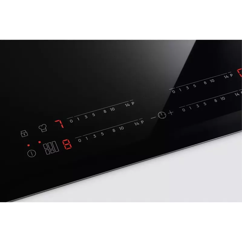 Electrolux EIV734 Czarny do zabudowy 68 cm Płyta indukcyjna ze strefami 4 strefy gotowania