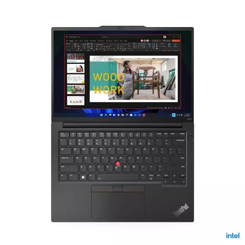 Laptop Lenovo ThinkPad E14 Gen 5 (Intel) — 14 cali WUXGA dotyk, Intel Core i5-1335U, 16 GB RAM, 512 GB SSD, Windows 11 Pro, Czarny/Grafitowy