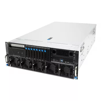 Serwer rack ASUS ESC8000A-E13P (4U) — LGA 6096, AMD EPYC, do 3 TB DDR5, 24 DIMM, zasilacz 3200 W, 10GbE