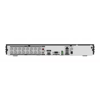 Rejestrator cyfrowy Hikvision IDS-7216HUHI-M2/XT — 16-kanałowy rejestrator DVR, 4K (3840×2160), H.264/H.265, SATA HDD do 12 TB, Gigabit Ethernet, 12 V DC