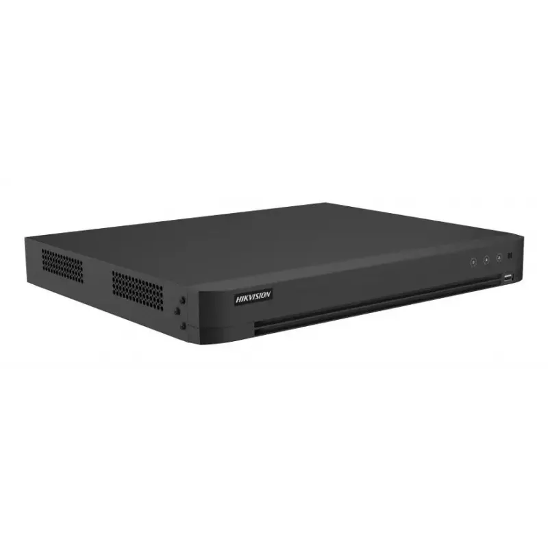Rejestrator cyfrowy Hikvision IDS-7216HUHI-M2/XT — 16-kanałowy rejestrator DVR, 4K (3840×2160), H.264/H.265, SATA HDD do 12 TB, Gigabit Ethernet, 12 V DC