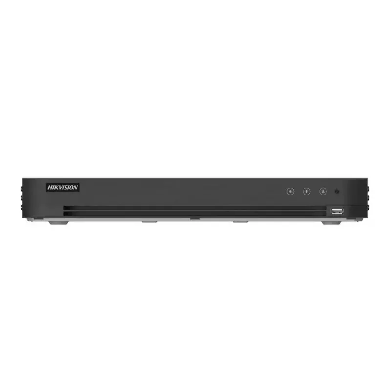 Rejestrator cyfrowy Hikvision IDS-7216HUHI-M2/XT — 16-kanałowy rejestrator DVR, 4K (3840×2160), H.264/H.265, SATA HDD do 12 TB, Gigabit Ethernet, 12 V DC