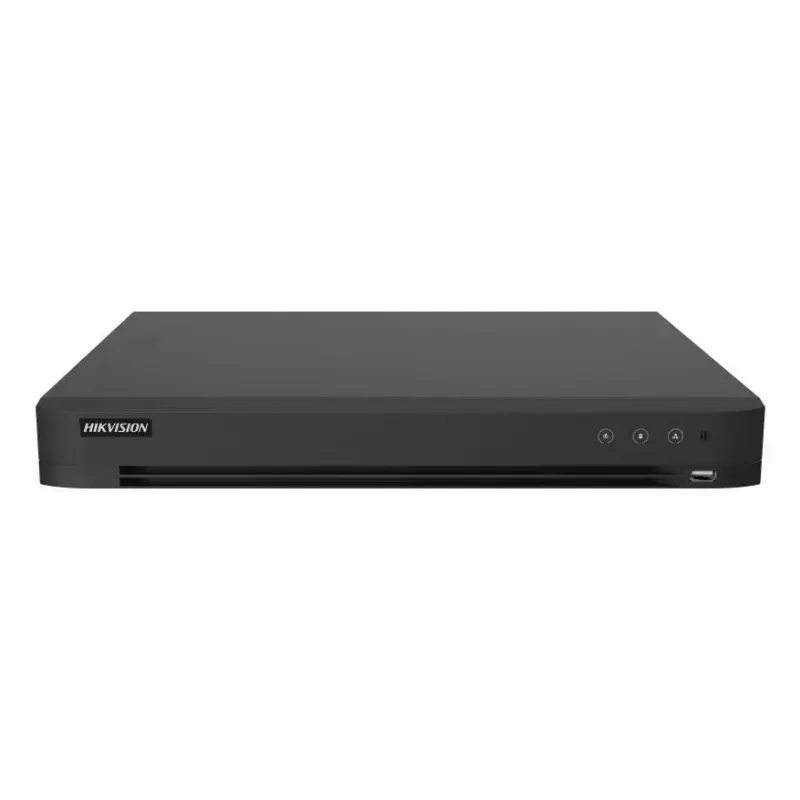 Rejestrator cyfrowy Hikvision IDS-7216HUHI-M2/XT — 16-kanałowy rejestrator DVR, 4K (3840×2160), H.264/H.265, SATA HDD do 12 TB, Gigabit Ethernet, 12 V DC